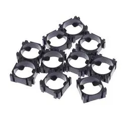Pemegang Braket Paket Baterai Li-ion Grosir Rakit Plastik 1p 18650 Pemegang Sel 锂 18650 Pemegang