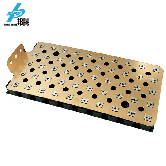 Kustom 5X10 19mm Jarak 18650 Pengelasan Titik Baterai 母线 Tembaga