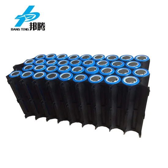 Pemegang Baterai 锂塑料 Pemegang Sel Sarang Lebah untuk Baterai 锂 18650 Pemegang