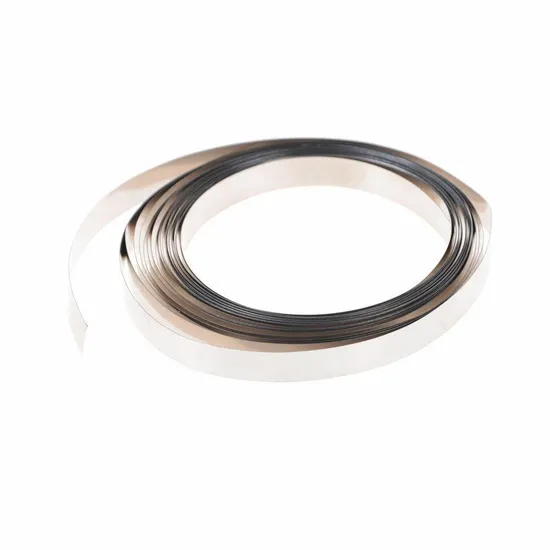 99.9% 皮塔饼条 Nikel Murni 10X0.2 mm untuk 26650 21700 32650 18650 Las