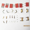 2 端子接线片 不锈钢 Datar、端子 Konektor PCB 端子 Isolasi Listrik Barley 和 Baterai Papan PCB 端子 Blok Papan 端子 电机