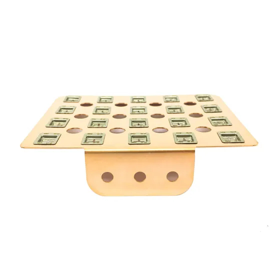 定制 4X5 母线 Tembaga untuk 18650 Pengelasan Titik Baterai Baterai 锂 Konektor Baterai 母线 Konektor Batang Tembaga