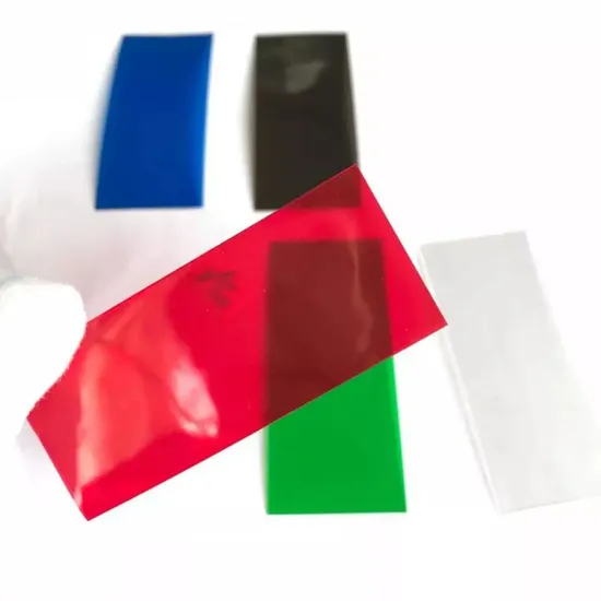 Tabung Panas Penyusut PVC 预切 Jelas 18650 Pembungkus Panas Baterai 锂薄膜塑料