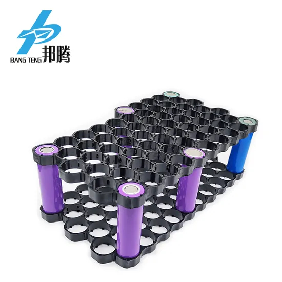 OEM 18650 Braket Penahan Sel Plastik Braket Baterai 锂离子电池和 Konektor Baterai