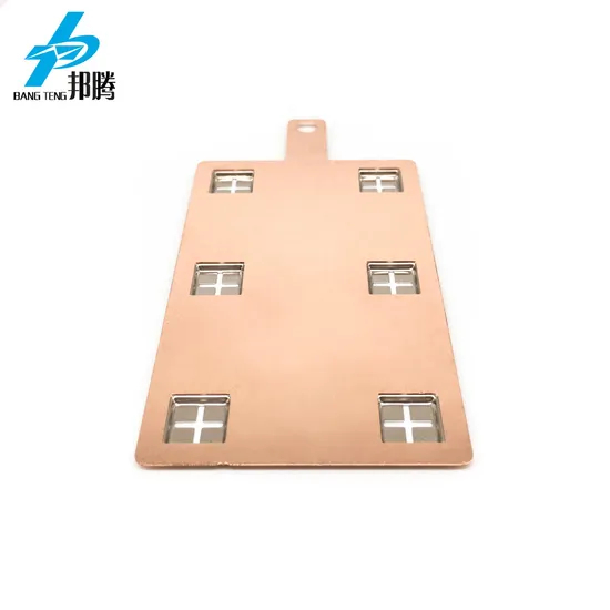 Konektor Las Nikel Datar Tembaga LiFePO4 32650 2s3p 2X3 Paket Dukungan Daya Fleksibel 母线 Baterai 锂