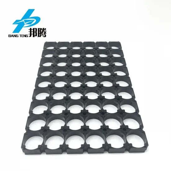 Tipe Sarang Lebah 6p9p 支架 Sel 18650 Pemegang Offset Paket Baterai 锂电池 Baterai 离子锂支架 Sel Plastik