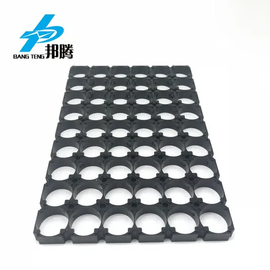 Tipe Sarang Lebah 6p9p 支架 Sel 18650 Pemegang Offset Paket Baterai 锂电池 Baterai 离子锂支架 Sel Plastik