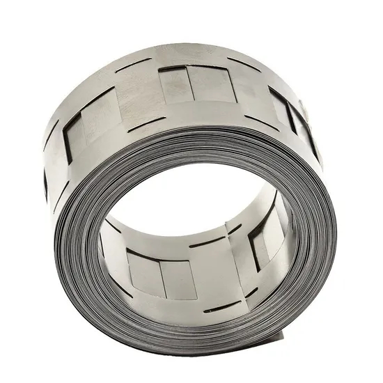2p Strip Nikel Murni untuk 21700，0.15mm Tebal，1 米 Dipotong Sesuai Panjang