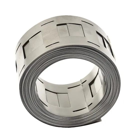 2p Strip Nikel Murni untuk 21700，0.15mm Tebal，1 米 Dipotong Sesuai Panjang