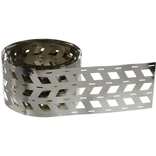 0.15*22.5mm 2p Strip Nikel Murni Oblique untuk Pengelasan Titik Baterai Sabuk Nikel