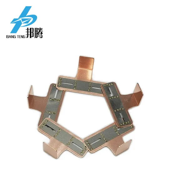 Produsen 18.5mm Jarak 2p Tipe Daya Paket Baterai Busbar Tembaga 18650 Busbar Tembaga Grosir Busbar Tembaga Pasokan Daya