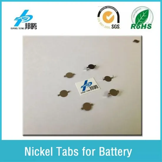 Tab Nikel Kustom untuk Baterai 18650 Tab Solder Cr2032 Konektor Baterai Sel 按钮锂 Tab Anoda Baterai