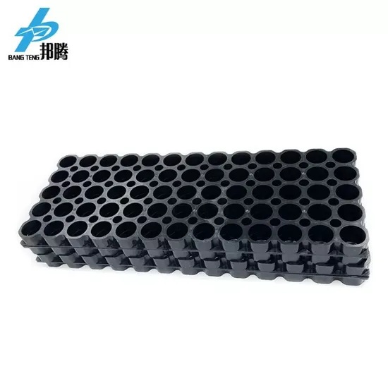 18650-5X13p 支架，直径 18.5mm，Jarak 19.5mm/材质 ABS 18650 Pemegang Datar Non-Rakit Pemegang 支架 Pemegang Sel Battary Pemegang Baterai AA