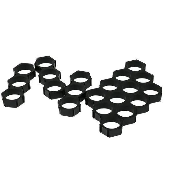 21700 3p Pemegang Sel Tipe Sarang Lebah 21700 Braket Pemegang untuk Paket Baterai 锂 Pemegang Baterai Plastik Penyimpanan Baterai Pengisi Daya Baterai