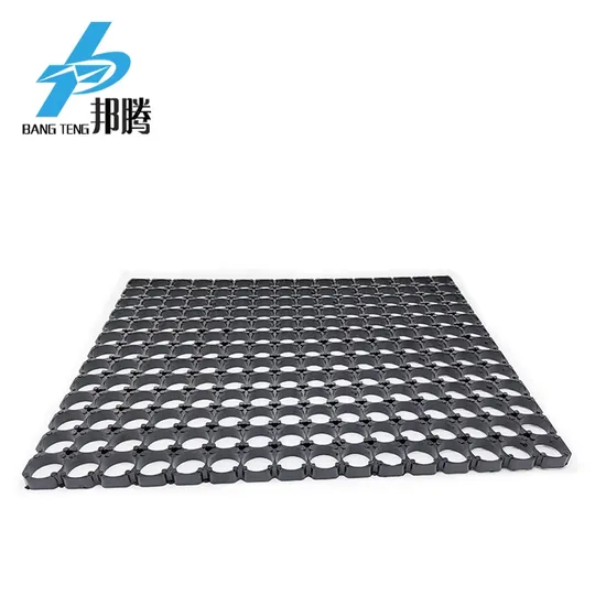 8s10p Penyangga Sel Baterai 锂塑料 ABS 未安装 18650 21700 32650 Sel Baterai Bersertifikat RoHS