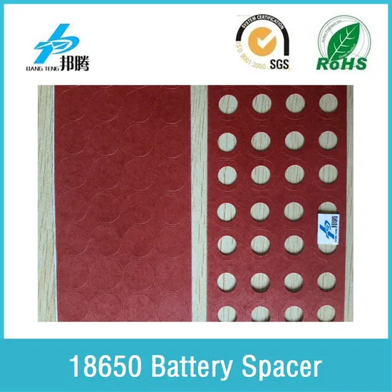 隔离垫片 Isolasi Positif Kertas Isolasi untuk 18650 Baterai Positif