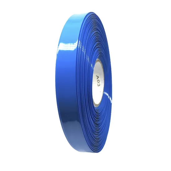 Isolasi Baterai 0.1mm Tebal 120mm Lebar PVC 热收缩 untuk 18650 Paket Baterai Baterai 锂包薄膜 Pembungkus Baterai Baterai 锂包薄膜