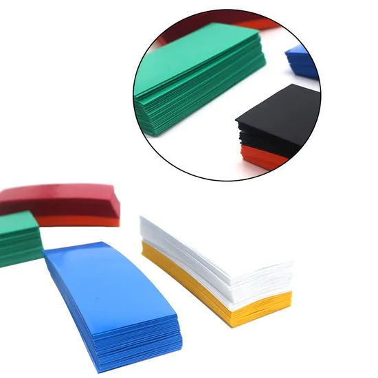 Isolasi Baterai 0.15mm Tebal 320mm Lebar PVC 热收缩 untuk Paket Baterai 锂薄膜 PVC热缩管 薄膜 Paket Baterai 锂