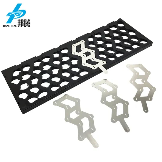 Braket Baterai OEM 套件 Paket Baterai Sepeda Listrik ABS 13s5p 18650 Penyangga Sel 18650 Penyangga Baterai Penyangga Sel Baterai Penyimpanan Baterai Charg
