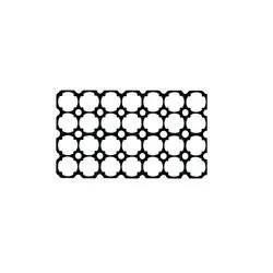 4X7 Tempat Penyimpanan Sel 33140 32700 32650 Rak Plastik Baterai 锂仓康散热包 100% 无水