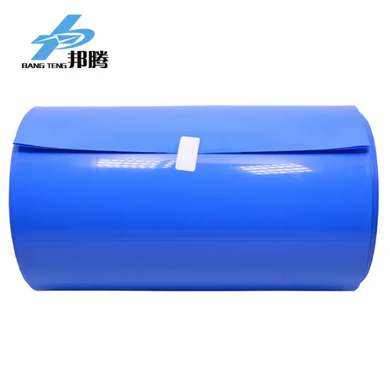 Ketebalan 0.15mm Selubung PVC Panas yang Menyusut 500mm untuk Paket Baterai