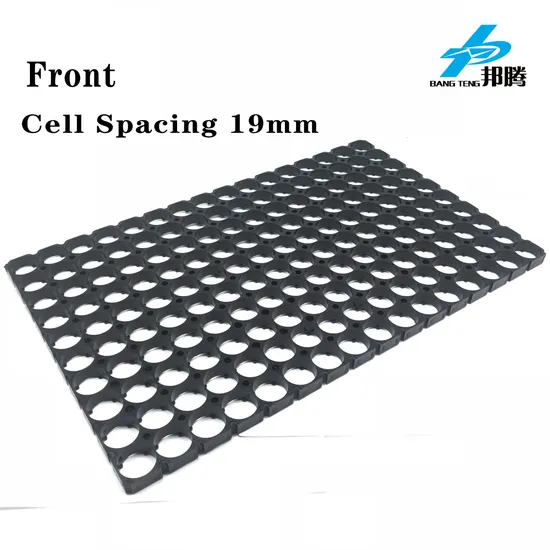 Braket Plastik Tahan Api Grosir untuk Sel 18650 10s16p 10X16 Tempat Baterai