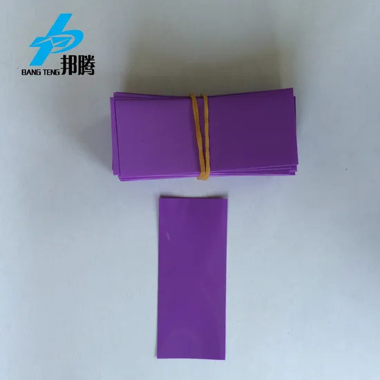 18650 21700 32650 Selubung Panas PVC Kemasan Baterai Warna-warni