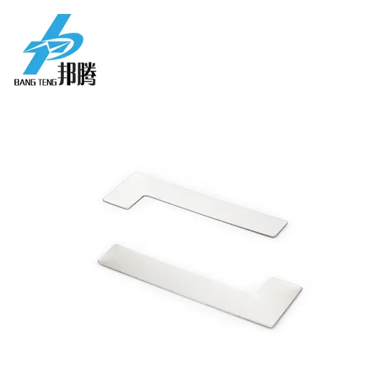 OEM L Tipe Baterai Lembar Bentuk Konektor Nikel 0.15 mm Konektor 焊接 Nikel 和 Pengelasan 18650 Konektor Nikel Baterai