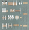 2 端子接线片 不锈钢 Datar、端子 Konektor PCB 端子 Isolasi Listrik Barley 和 Baterai Papan PCB 端子 Blok Papan 端子 电机