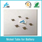 Tab Nikel Kustom untuk Baterai 18650 Tab Solder Cr2032 Konektor Baterai Sel 按钮锂 Tab Anoda Baterai