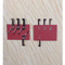 Terminal Solder Kustom dengan Isolasi Kertas Serat Pelindung Kontak untuk Terminal PCB Transformer Isolasi Listrik Barley untuk Baterai