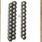 Pemegang Baterai 锂 Kustom 直径 18.4mm 支架 Hitam untuk Sel Dislokasi 18650 10p Pemegang Baterai Penyimpanan Baterai Pengisi Daya