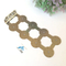 Jarak Sel 27.8mm Busbar Tembaga Datar Tembaga Nikel Distribusi Daya 26650 Baterai