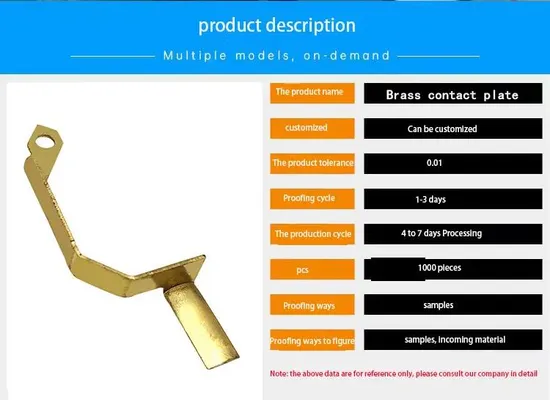 Soket Saklar Catu Daya untuk Soket Relai Perangkat Kecil Meter Pintar Bagian 冲压 Kuningan Tembaga 抛光