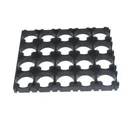 4X5 18650 Tempat Baterai 4s5p Penyangga Sel Baterai ABS/ABS + PC 刹车 Baterai 锂