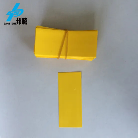Tabung Penyusut Panas PVC Film Penyusut Kemasan Baterai PVC untuk Isolasi Baterai