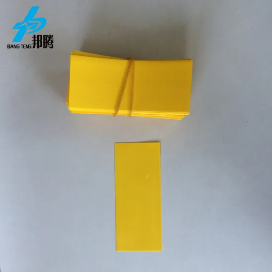 Tabung Penyusut Panas PVC Film Penyusut Kemasan Baterai PVC untuk Isolasi Baterai