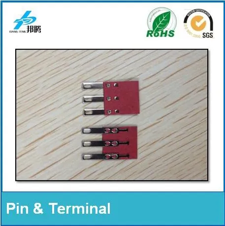 Terminal Solder Kustom dengan Isolasi Kertas Serat Pelindung Kontak untuk Terminal PCB Transformer Isolasi Listrik Barley untuk Baterai
