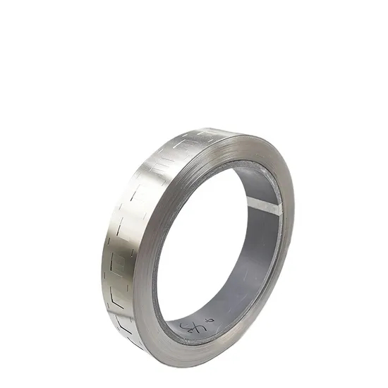 Konektor Baterai Listrik Ku​​stom 18650 Pengetukan 18.5mm Jarak 2p Strip Nikel Baterai Lembar Nikel Pelat Baja Berlapis Nikel