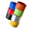 0.15mm Tebal 260mm Lebar PVC 热收缩管 18650 Film Tabung PVC 热收缩管 Pembungkus Paket Baterai