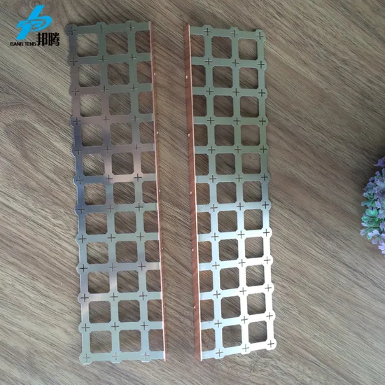 Busbar Tembaga yang Diproduksi Pabrik, Lembaran Tembaga Nikel untuk 26650 Baterai
