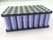 Rak Penyangga Pengatur Baterai Sel 锂 Silindris Kustom Wellgo 蜂窝 21700 26650 32650 32700 Pemegang