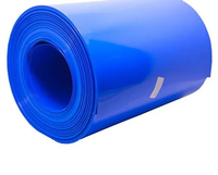 500mm 18650 21700 32650 Selubung Panas PVC 电池 Selubung Baterai