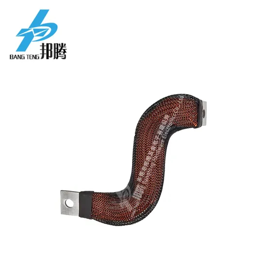 关闭 Konektor Busbar Tembaga Fleksibel Terisolasi Anti Api Energi Baru dengan Tabung Jaring Anyaman