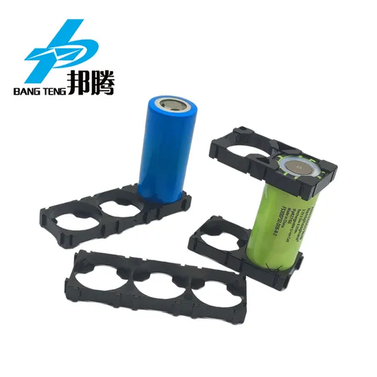 Bahan Kemasan Baterai Silinder Sel 26700 Penyangga Baterai 塑料 3p Penyangga 支架