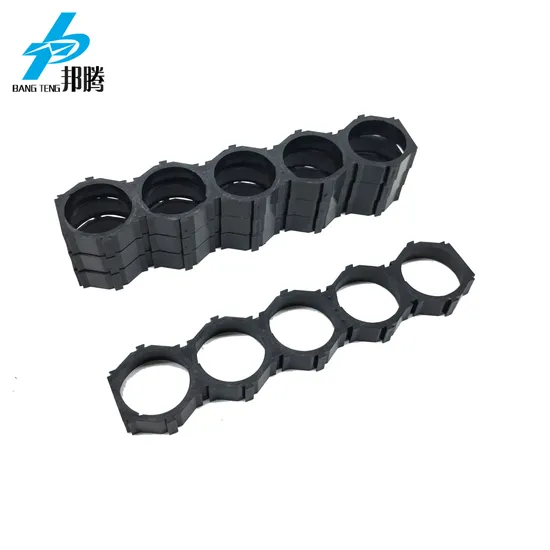 Pemegang Baterai 锂 Kustom 5p 21700 Braket untuk Paket Baterai Pemegang Sel Baterai Plastik Pemegang Baterai Pelat Baterai Asam Timah