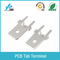 Konektor 端子 PCB OEM 0.8mm Konektor 端子 Kuningan 焊片 Ditekan Dingin 250 Tab 端子 PCB 端子 Listrik Isolasi Barley untuk Baterai