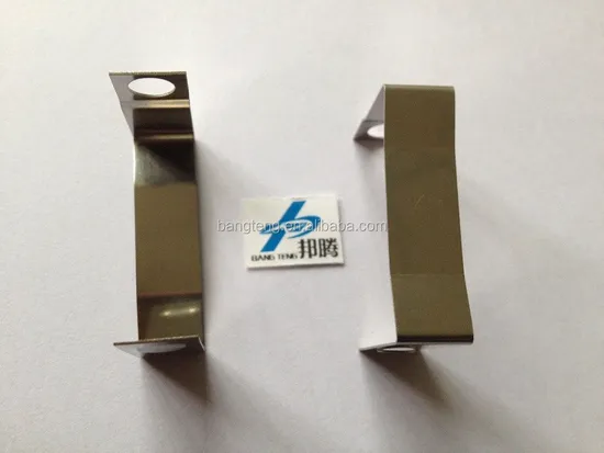 Fk-Etd34 Klip Pemasangan 变压器 SUS301 Sk7 Klip Pegas 不锈钢 Berlapis Timah Klip 变压器 Konektor Baterai 锂带 Nikel Murni