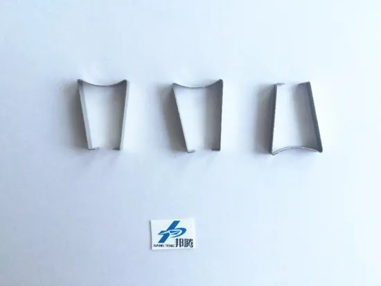 SUS301 Klip untuk Inti Ferrit 变压器 SMPS Frekuensi Tinggi Ee13 (EPC13) dalam Suku Cadang 冲压 Presisi Grosir
