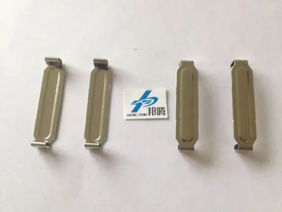 Klip Pemasangan 变压器 SUS301 Sk7 Klip Pegas Baja Tersalut Timah Klip 变压器骨架 Bagian 电机变压器 不锈钢